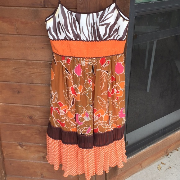 BCBG Paris Safari Dress 6 - Picture 1 of 8